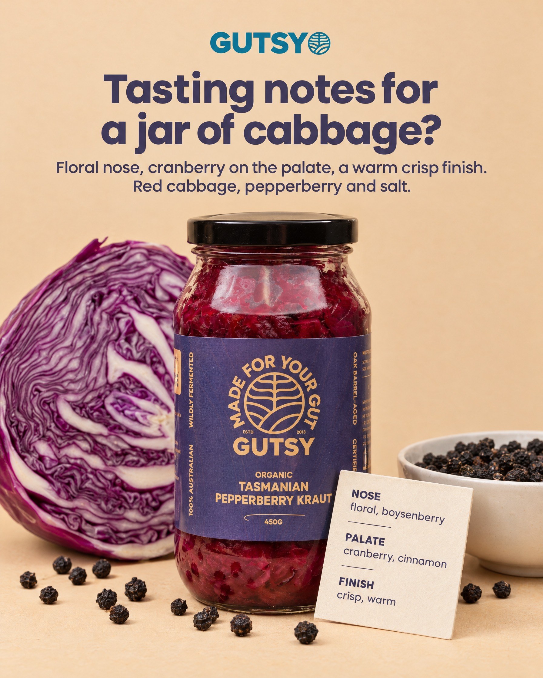 Ad 2 for Gutsy Ferments