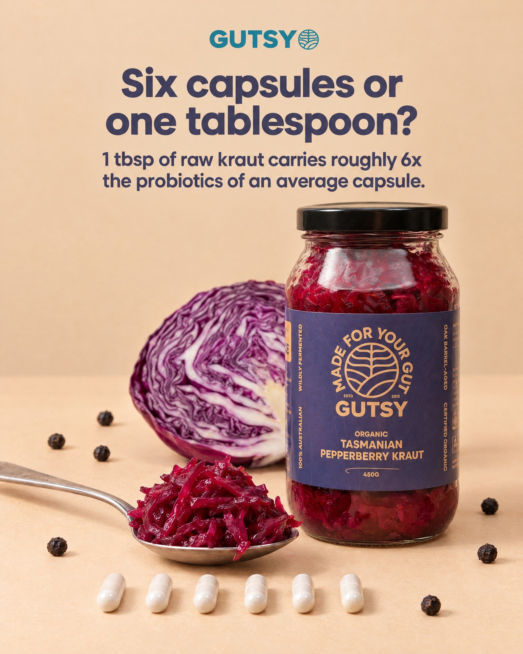 Ad 3 for Gutsy Ferments
